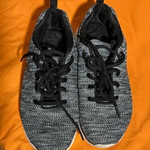 Skechers Black and Gray Athletic Shoes